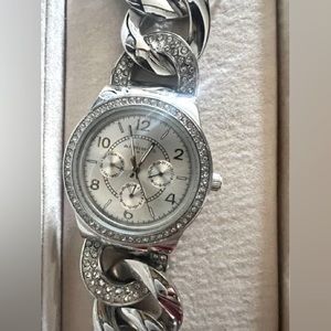 Women’s Akribos XXIV crystal faced watch